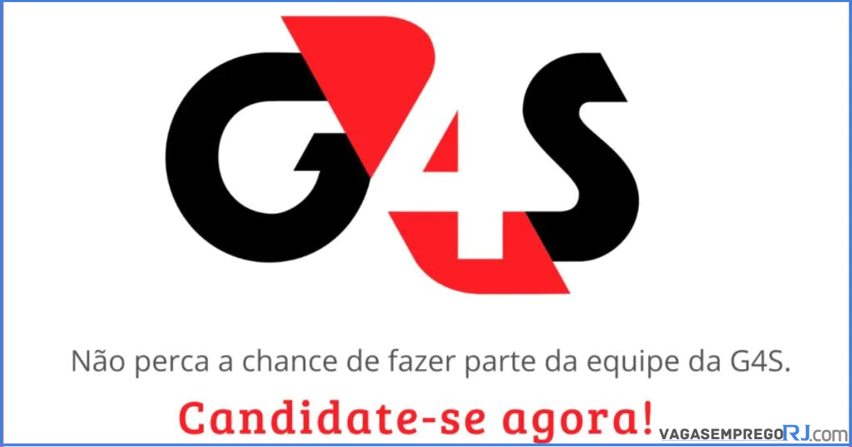 G4S Brasil Anuncia Novas Vagas: Saiba Mais